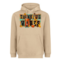 Mushroom thankful vibes Heavyweight Hoodie - FaDigitalArtStudio