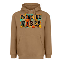 Toasted Coconut thankful vibes Heavyweight Hoodie - FaDigitalArtStudio