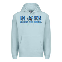 Blue Mist in april we wear blue autism awareness Premium Hoodie - MaliasSmallBusiness