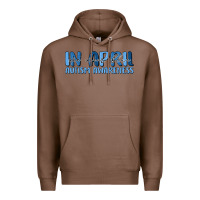 Chestnut in april we wear blue autism awareness Premium Hoodie - MaliasSmallBusiness