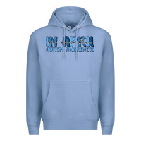 Colony Blue in april we wear blue autism awareness Premium Hoodie - MaliasSmallBusiness