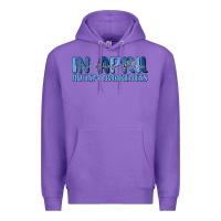 Purple in april we wear blue autism awareness Premium Hoodie - MaliasSmallBusiness