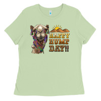 Matcha happy hump day camel Ladies Tee - BarkalooDesign