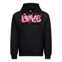 Black love all day every day Urban Hoodie - MaliasSmallBusiness