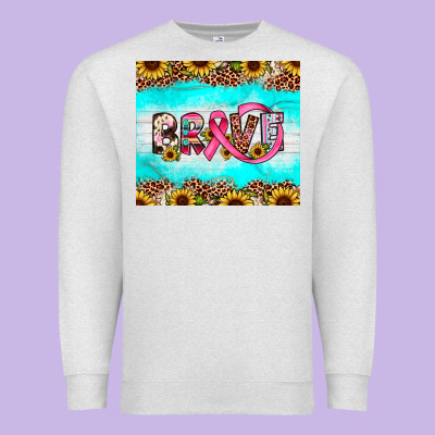 Brave Premium Sweatshirt Designed By Jahusdesignshop