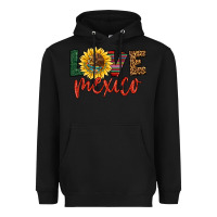 Black love mexico Heavyweight Hoodie - HRA Design Shop