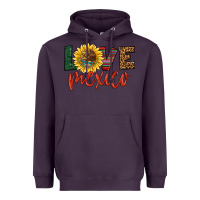 Plum love mexico Heavyweight Hoodie - HRA Design Shop