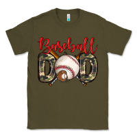 Army Green baseball dad Classic Tee - Zillion Design Studio