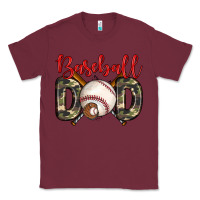 Burgundy baseball dad Classic Tee - Zillion Design Studio