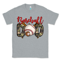 Heather Grey baseball dad Classic Tee - Zillion Design Studio
