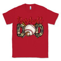 Red baseball dad Classic Tee - Zillion Design Studio