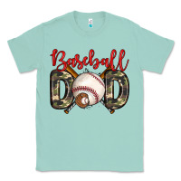 Seafoam baseball dad Classic Tee - Zillion Design Studio