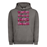 Pigment Tornado you are worthy you are beautiful Urban Hoodie - MaliasSmallBusiness