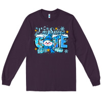 Plum i'm snow cute Long Sleeve Tee - Zillion Design Studio