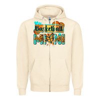 Sandshell basketball mini with leopard Zipper Hoodie - Zillion Design Studio
