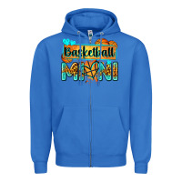True Royal basketball mini with leopard Zipper Hoodie - Zillion Design Studio
