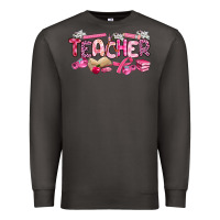 Smoke breast cancer teacher Premium Sweatshirt - Artiststas