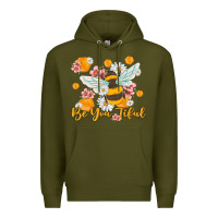 Army Green be you tiful Premium Hoodie - MaliasSmallBusiness