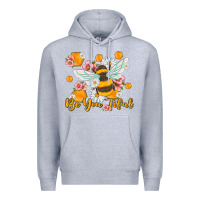 Heather Grey be you tiful Premium Hoodie - MaliasSmallBusiness
