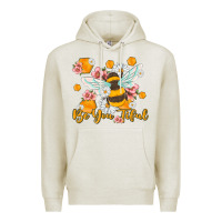 Oatmeal Heather be you tiful Premium Hoodie - MaliasSmallBusiness