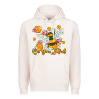 Pale Pink be you tiful Premium Hoodie - MaliasSmallBusiness