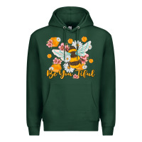 Sports Green be you tiful Premium Hoodie - MaliasSmallBusiness