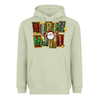 Matcha Christmas merry mini Heavyweight Hoodie - FaDigitalArtStudio
