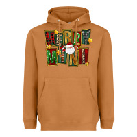 Meerkat Christmas merry mini Heavyweight Hoodie - FaDigitalArtStudio