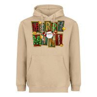 Mushroom Christmas merry mini Heavyweight Hoodie - FaDigitalArtStudio
