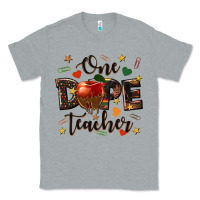 Heather Grey one dope teacher Classic Tee - texasbilliewilder