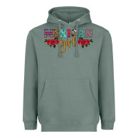 Sage mexican girl Heavyweight Hoodie - HRA Design Shop