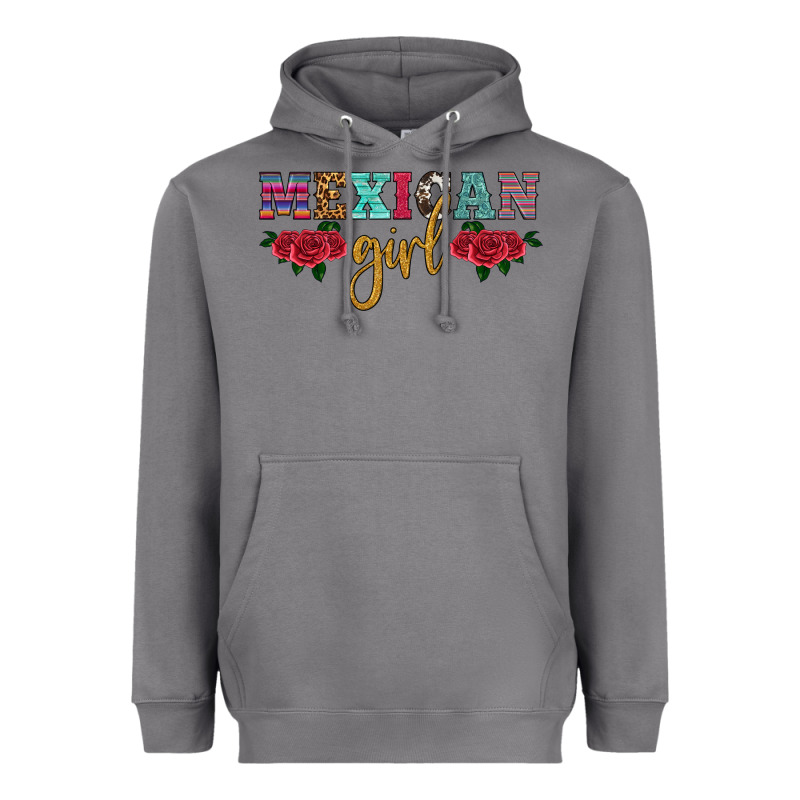 Mexican Girl Heavyweight Hoodie by HRA Design Shop | Teevron