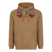 Toasted Coconut mexican girl Heavyweight Hoodie - HRA Design Shop