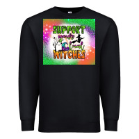 Black supports your local witches tumbler Premium Sweatshirt - BundleAndBundleShop