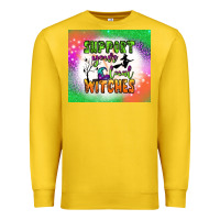Lemon supports your local witches tumbler Premium Sweatshirt - BundleAndBundleShop