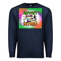 Navy supports your local witches tumbler Premium Sweatshirt - BundleAndBundleShop