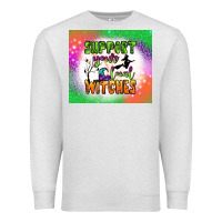 Oatmeal Heather supports your local witches tumbler Premium Sweatshirt - BundleAndBundleShop