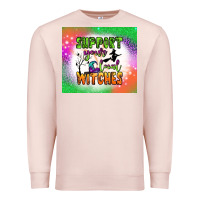 Pale Pink supports your local witches tumbler Premium Sweatshirt - BundleAndBundleShop