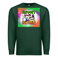Sports Green supports your local witches tumbler Premium Sweatshirt - BundleAndBundleShop