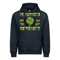 Navy st. patricks university Urban Hoodie - MaliasSmallBusiness