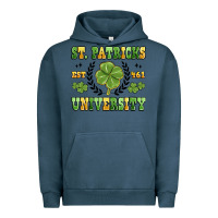 Pigment Midnight Navy st. patricks university Urban Hoodie - MaliasSmallBusiness
