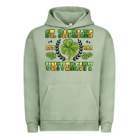 Pigment Oil Green st. patricks university Urban Hoodie - MaliasSmallBusiness