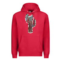 Cardinal Cowhide Old Cactus Premium Hoodie - RanaPortraitStore