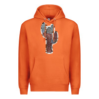 Carrot Cowhide Old Cactus Premium Hoodie - RanaPortraitStore