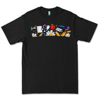 Black Best Teacher Ever Premium Tee - CowhideDigitalArt