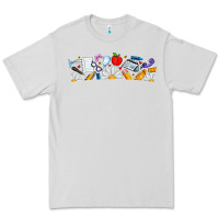 Dove Grey Best Teacher Ever Premium Tee - CowhideDigitalArt
