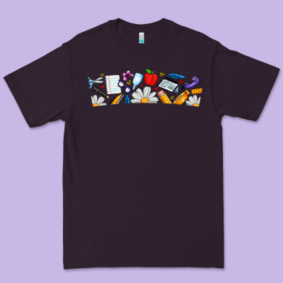Best Teacher Ever Premium Tee Designed By Cowhidedigitalart