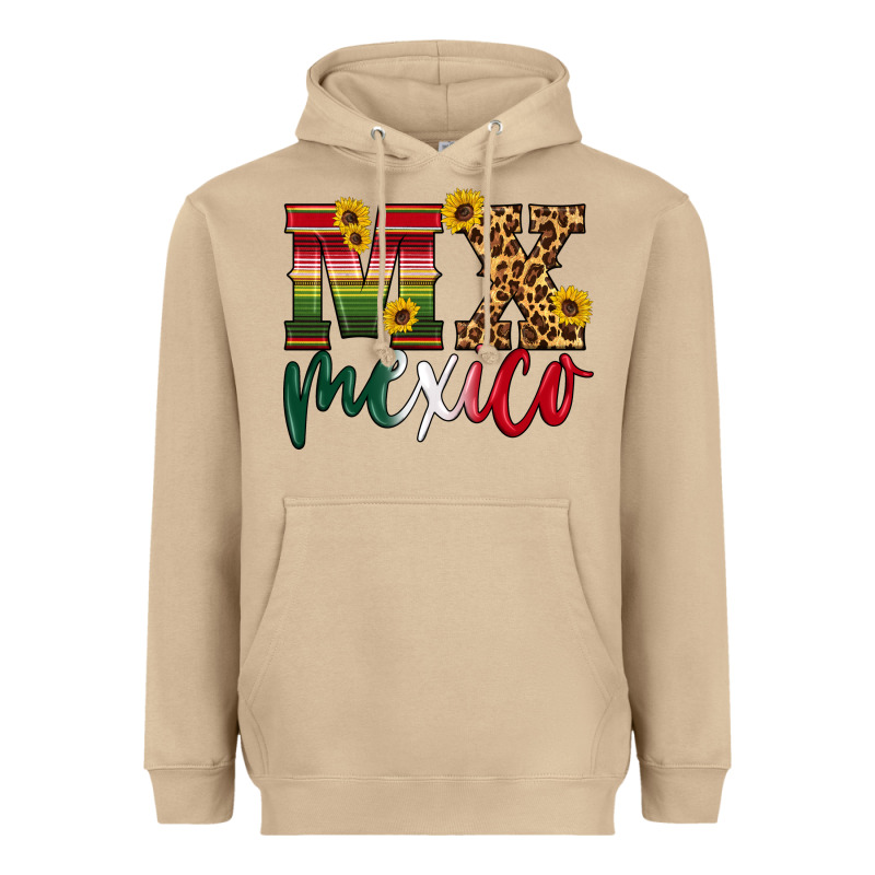 Mexico Heavyweight Hoodie by HRA Design Shop | Teevron