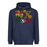 Navy mexico Heavyweight Hoodie - HRA Design Shop