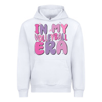 White in my volleyball era Urban Hoodie - MaliasSmallBusiness